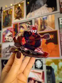 Image 1 of Clancy and Torchbearer Acrylic Standee | Twenty One Pilots