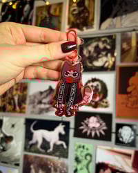 Image 1 of Cat Clancy Epoxy Keychain | Twenty One Pilots