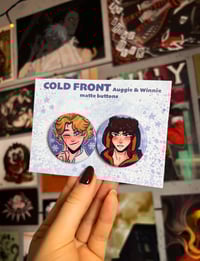 Image 1 of Cold Front - Matte Round Buttons Set