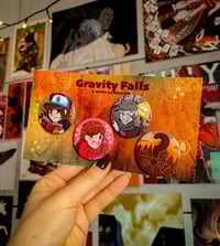 Image 1 of Round Badges Set | Gravity Falls