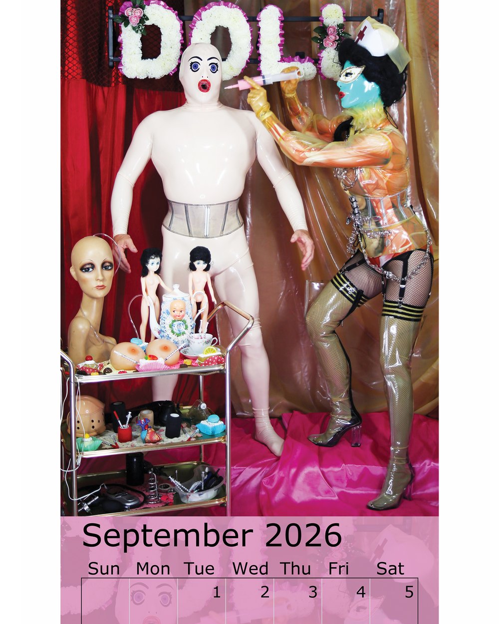 PRE-ORDER! 2026 MISS MEATFACE MINI-CALENDAR!