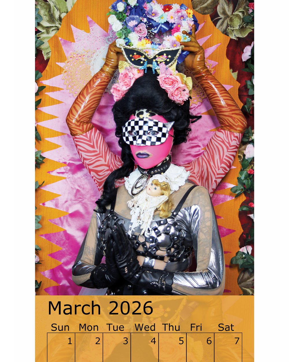 PRE-ORDER! 2026 MISS MEATFACE MINI-CALENDAR!