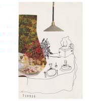 Un menú exquisito y un libro.