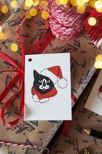 Image 3 of Lot de 6 petites cartes chats 