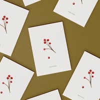 Image 1 of Botanical Christmas cards (A6)