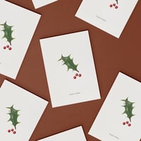 Image 2 of Botanical Christmas cards (A6)