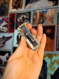 Image 2 of Night City Car Plate - Button Pin | Cyberpunk 2077