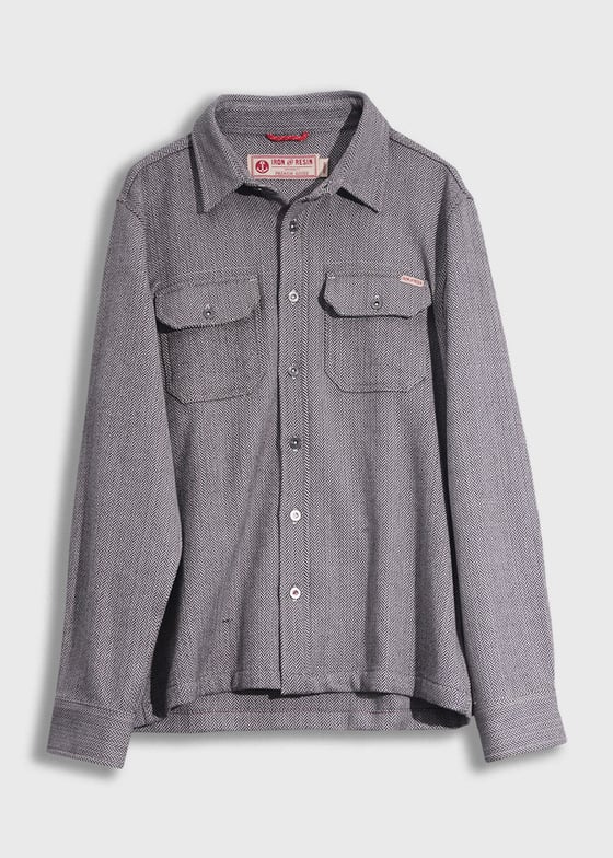 Image of Herringbone  Shiff shirt by IRON&RESIN
