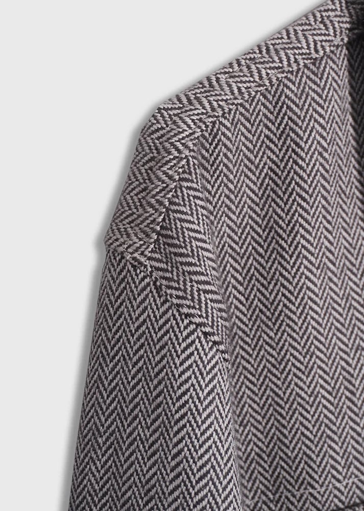 Image of Herringbone  Shiff shirt by IRON&RESIN