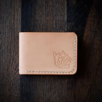 Image 1 of Bläck Tattoo X Old Dutch Leatherworks - Astor Wallet (natural/cognac)