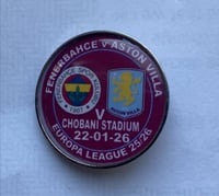  Villa V Fenerbache Europa league badge 