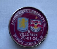  Villa V Salzburg Europa league badge 