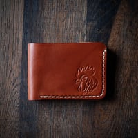 Image 1 of Bläck Tattoo X Old Dutch Leatherworks - Astor Wallet (cognac/natural)