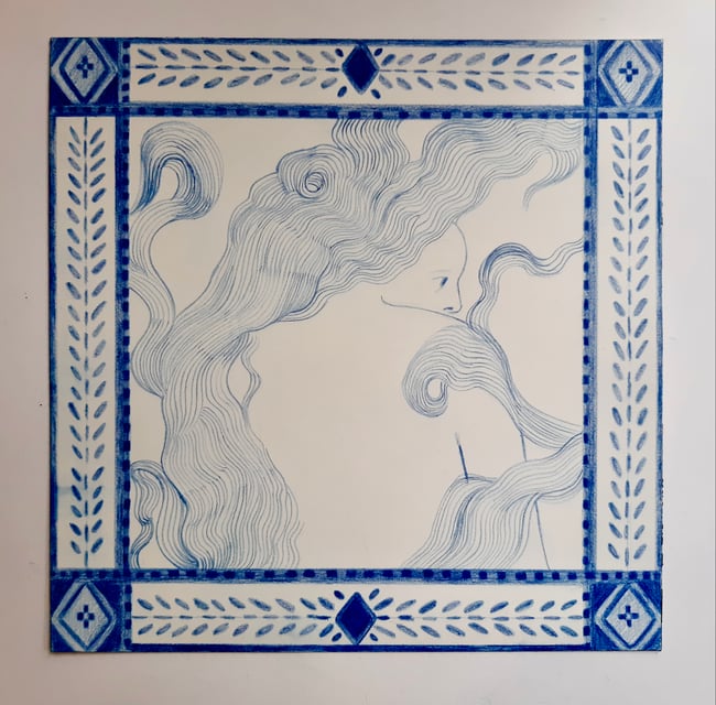 Interlaced ~ Original drawing