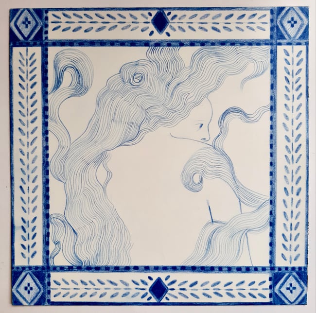 Interlaced ~ Original drawing