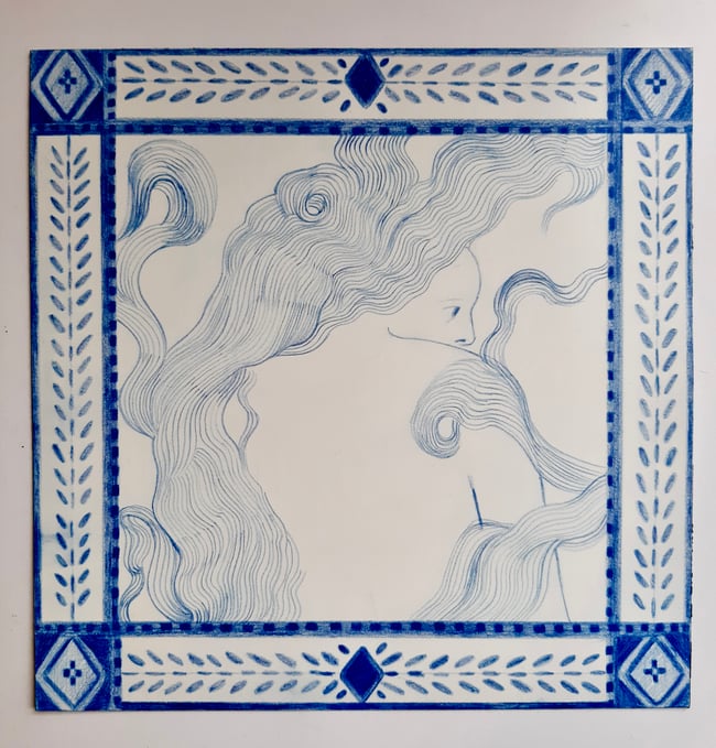 Interlaced ~ Original drawing