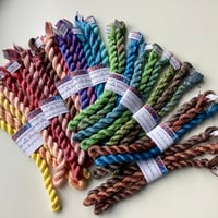 Image 2 of Mini-Silk thread collection - three skein set
