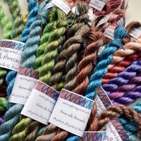 Image 1 of Mini-Silk thread collection - three skein set
