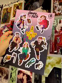 Image 1 of Gravity Falls Sticker Set