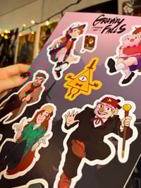 Image 2 of Gravity Falls Sticker Set