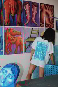 Image 5 of Nina Minnebo - Weights before dates T-shirt