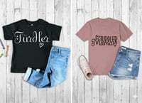 Image 1 of The Turdler" Heart Kids' Graphic Tee