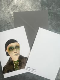 Image 2 of Magda Inky Face A4 Giclee Print or A5 Art card