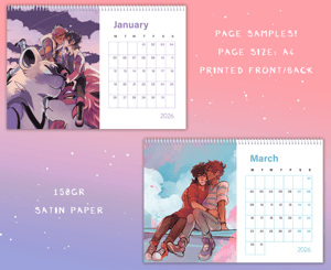 Image of *2 LEFT* Klance Calendar 2026