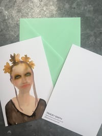 Image 2 of Ophelia Inky Face A4 Giclee print or A5 art Card