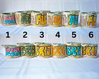 Image 1 of Ceramic Grafitti Ashtray 