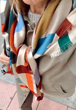 Image of PAÑUELO 100% LANA - CAMINO