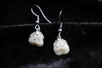 Image 1 of Dead Good dangly small  molar teeth earrings