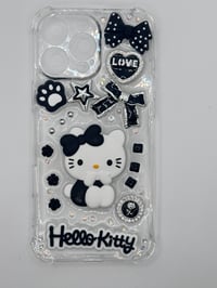 Black Bow Junk Charm Case