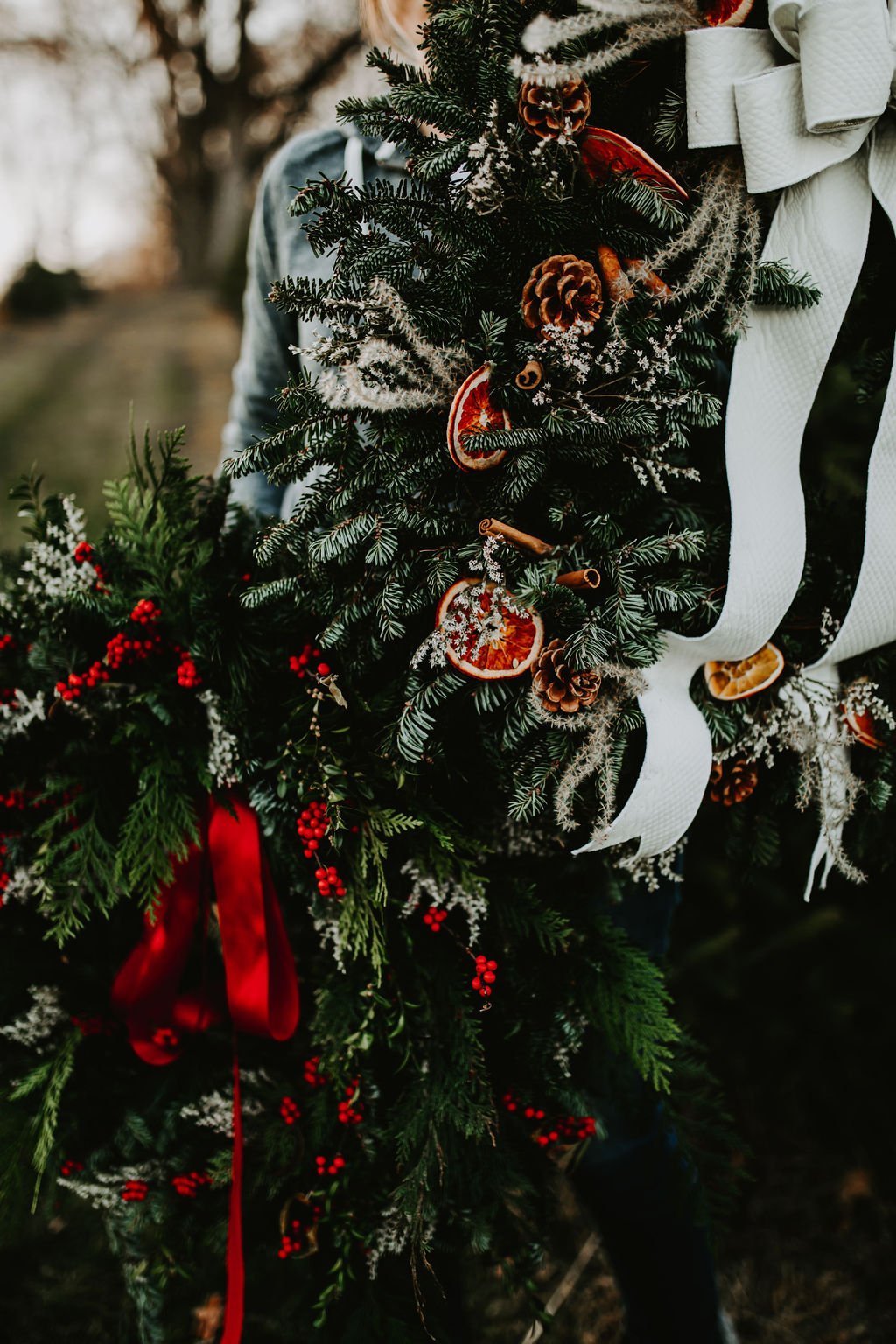 Image of Holiday Wreath TAKE-HOME KIT