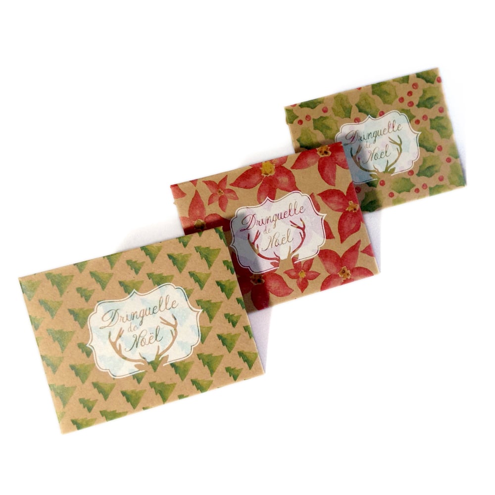 Image of Mini enveloppe à dringuelle [de Noël]