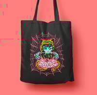 "TWIST & BONES" Tote bag 