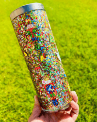 20oz Stainless Steel Nutcracker Snow Globe Cup 