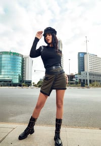 Image 1 of FALDA MANGO CAMALEÓNICA