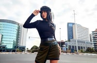 Image 3 of FALDA MANGO CAMALEÓNICA