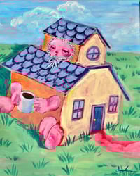 Image 3 of Homebody Original Painting