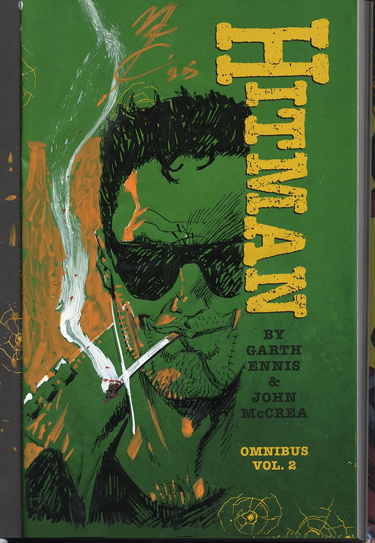 Image of Hitman Omnibus Vol 2 with sketch