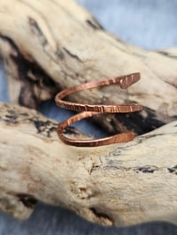 Image 2 of Copper Wrap Ring adjustable UK size M /N /O 