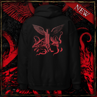 Image 3 of red chrysalis Hoodie