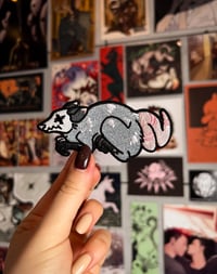 Image 2 of Possum Embroidered Patch