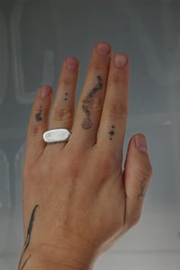 Image 4 of Silver signet ring - made to order