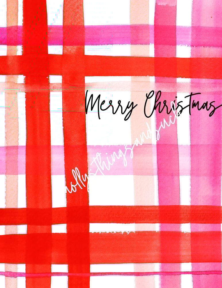 Image of Merry Christmas Art Print