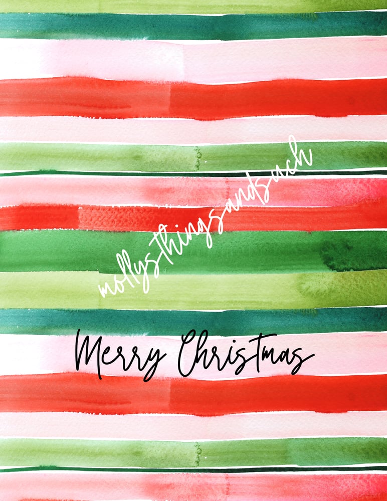 Image of Merry Christmas Art Print