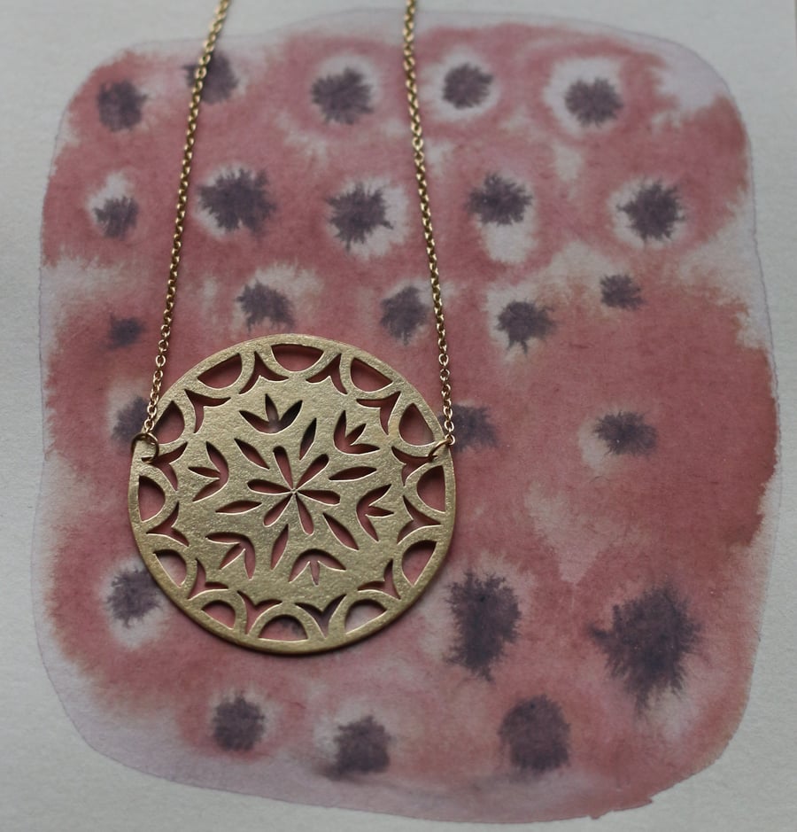 Image of Classic Golden Sol Necklace II