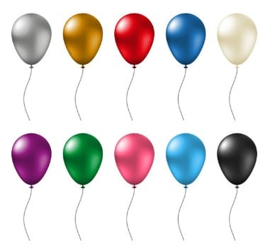 Image of Metallic 11" Latex Balloons