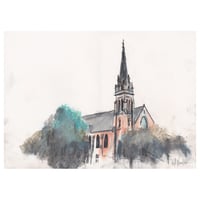 Image 1 of Glasgow Climbing Centre, Ibrox - Pencil, Charcoal and Soft Pastels on Paper 